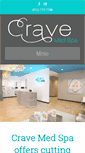 Mobile Screenshot of cravemedspa.com